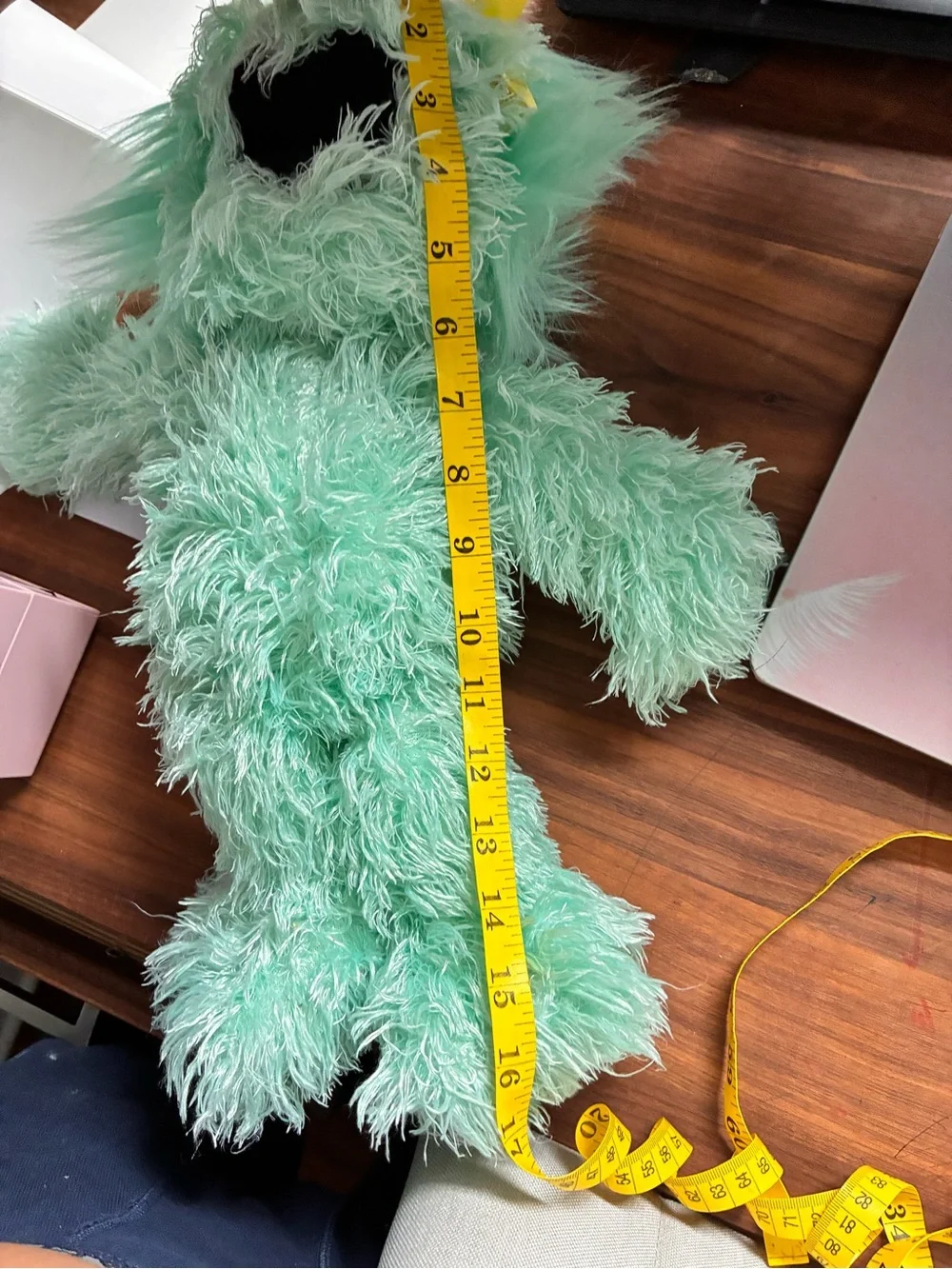 ROSITA Plush Small Toy - Mint Green Fluffy Comfort